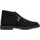 CLARKS Desert Boot Black Sde 41