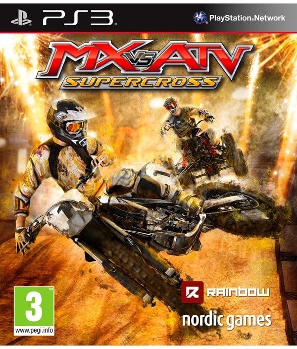 MX Vs ATV: Supercross - Sony PlayStation 3 - Rennspiel - PEGI 3