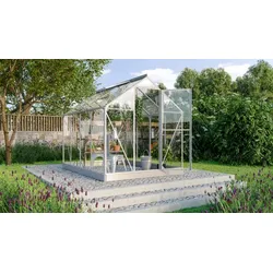 Vitavia Gewächshaus Triton 5000, ESG, alu, inkl. Fundament