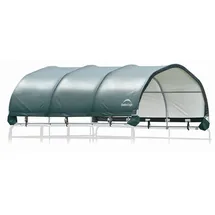 ShelterLogic Weidezelt Überdachung ohne Stahlgestell Grün Kunststoff, - Grün