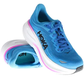 HOKA Bondi 9 Damen Skyward Blue/Neon Fuchsia 40 2/3