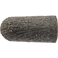 Pferd Schleifkappe POLICAP D11xH25mm K.150 KEL-Rundkegel schwarz