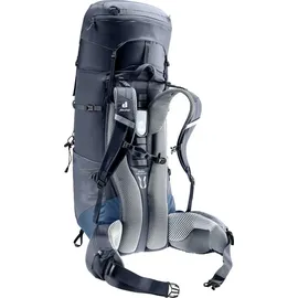 Deuter Aircontact Lite 50 + 10 Schwarz/Blau