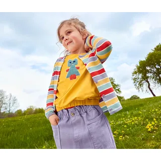 Tchibo - Langarmshirt - Mädchen - Gr. 98/104 - gelb