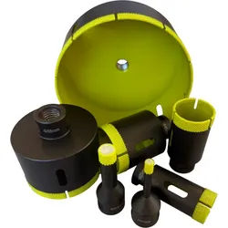 3D-Line-Up Diamantbohrkronen GREEN MAMBA *NEUHEIT* | Ø 100 mm