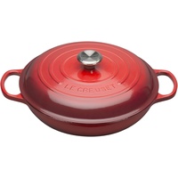 Le Creuset Signature Gourmet-Profitopf 30 cm kirschrot