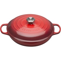 Le Creuset Signature Gourmet-Profitopf 30 cm kirschrot