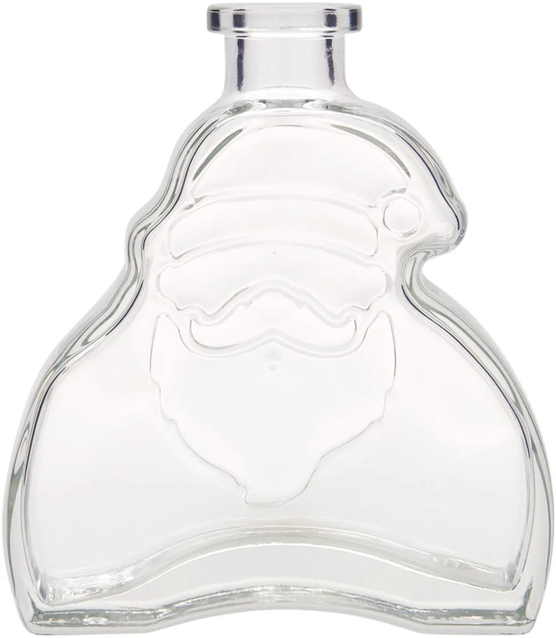 Glazen fles 'Santa Claus', 200 ml, monding: kurk