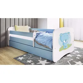 raumhirsch furniture Kinderbett Raumhirsch 80 x 180 cm Holzwerkstoff blau