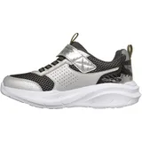 Skechers Jungen Garage Turnschuhe, Silver, 36.5 EU