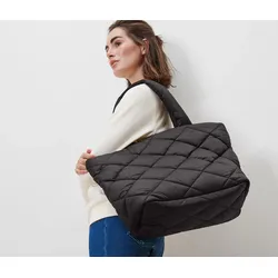 Tchibo - Gesteppter Shopper - schwarz