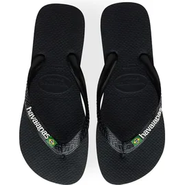havaianas Brasil Logo schwarz 37/38