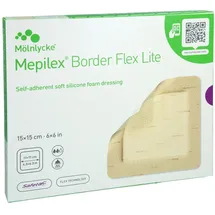 Mepilex Border Flex Lite Schaumverband 15x15 cm