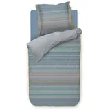 Pip Studio Ashanti Wendebettwäsche Blau 135 x 200 cm + 80 x 80 cm