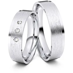 Trauringe Rastatt 333er Weiflgold - 7740
