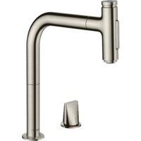 HANSGROHE Metris Select M71 200 2jet sBox Edelstahl Finish (73818800)