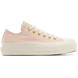 Converse Chuck Taylor All Star Lift PLATFORM Gold Plateau-Sneaker – 38 EU