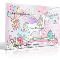 Schmuck Adventskalender 2024 Mädchen Weihnachtskalender Damen 24