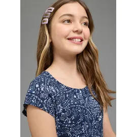 Kidsworld Jerseykleid "Viskose-Kleid mit Paisley Allover", Mädchen, Gr.