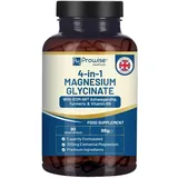 Prowise Healthcare 4-in-1 Magnesiumglycinat mit Ksm-66® Ashwagandha, Kurkuma & Vitamin B6 90 St Kapseln