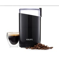 Krups F203 Kaffee-Espresso-Mühle hochglanz-schwarz Kaffeemühle