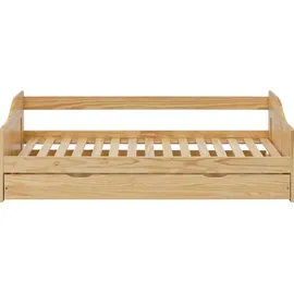 Möbilia Jugendbett Chur 90 x 200 cm Kiefer massiv lackiert beige