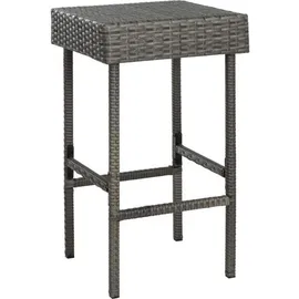 Estexo Polyrattan Gartenbar Set Gartenmöbel Sitzgruppe Rattan Bar Tresen Barset Tisch