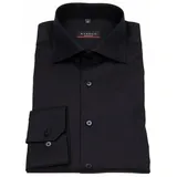 Eterna Langarmhemd Schwarz 44