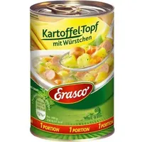 Erasco Kartoffel-Topf mit Würstchen, 400g