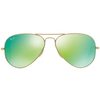 Aviator Flash Lenses RB3025 112/19 58-14 gold/green flash