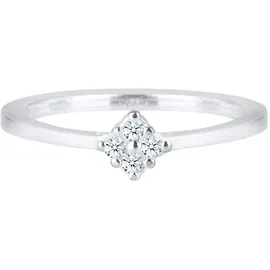Elli DIAMONDS Ring Elegant Silber 52