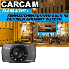 MAVURA CARCAM DASHCAM Full HD Auto LKW Taxi 1080P Recorder KFZ Kamera NACHTSICHT Kfz - Schwarz