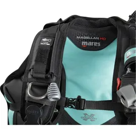 Mares Magellan Hd Bcd - Black / Aquamarine -