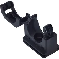 Fränkische Rohrwerke Fränkische COPA-S-36B Schlauchhalter Schwarz 4St.