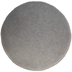 Outdoor-Teppich Discover - 200 cm rund ROT - Taupe