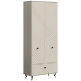 xonox.home Garderobenschrank Notes 80x190x35 beige