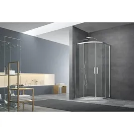Swiss Aqua Technologies SAT TEX Duschkabine Viertelkreis 90 x 90 cm SATBKTEXS90