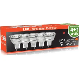 HWH LED-SMD-Lampe 49681 3,5 W GU5.3 warmweiß 5 St.