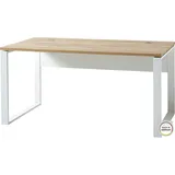 Germania Schreibtisch GW-Lioni 4157 weiß / Eiche Navarra Nb.