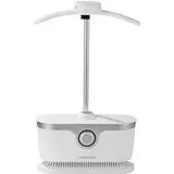 CLEANmaxx Hemden-/Blusenbügler 384 weiß silber Nylon Edelstahl Kunststoff B/H/L: ca. 16x100x58 cm - Silber, Weiss