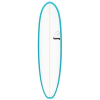 Torq Volume + Pinlines 7.4, Surfboard Blau 7'4
