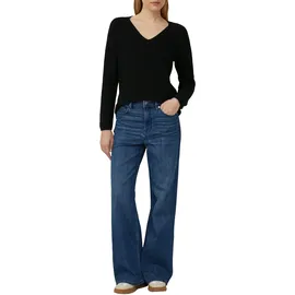 s.Oliver Strickpullover V-Ausschnitt Schwarz 44