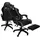 Trisens Gaming-Stuhl Schwarz/Grau