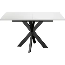 Mäusbacher Big System 140 x 73 x 90 cm ausziehbar schwarz/weiß