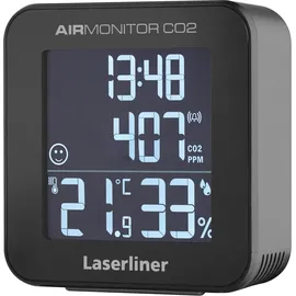 LASERLINER AirMonitor CO2 Schwarz Professionelle CO2-Ampel 3