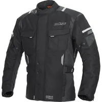 BÜSE Breno Pro Motorrad Textiljacke, schwarz-grau, Größe XS