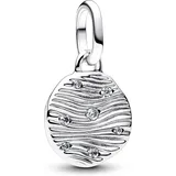 Pandora Mini-Medaillon-Charm Silber 793860C01