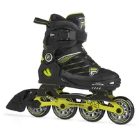 Fila jr wizy ALU Inline Skate Kid Black/Lime Größe XL 38-41