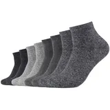 s.Oliver Kurzsocken 8er Pack Schwarz/Grau 39-42