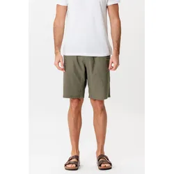 Leinen Shorts - Armee - Mann - TeeShoppen